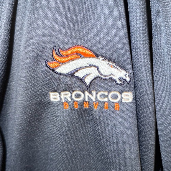 Denver Broncos Men’s 2XL Dunbrooke 1/4 Zip Pullover Navy - Picture 3 of 4